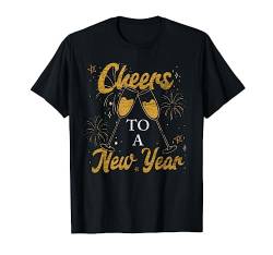 Prost auf ein Neues Jahr Frohes Neues Jahr T-Shirt von 2021 T-Shirts & Geschenkideen