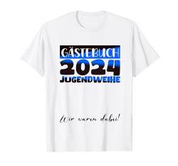 Jugendweihe Deko Mädchen Jungen Gästebuch Jugendweihe 2024 T-Shirt von 2024 Jugendweihe Kleider Erwachsen Werden Jugend