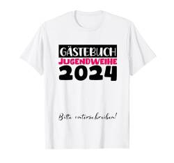 Jugendweihe Deko Mädchen Jungen Gästebuch Jugendweihe 2024 T-Shirt von 2024 Jugendweihe Kleider Erwachsen Werden Jugend