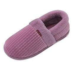 Damen Schuhe Mit Absatz 43 Flop Warme Hausschuhe Hausschuhe Herren Damenschuhe Flip Soft Für Damen Damenhausschuhe Schuhe Blockabsatz Damen Weis (Purple, 41) von 205