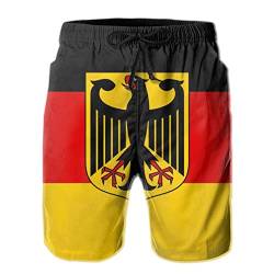 208 Flagge Von Deutschland Herren Sweatpants Jogger Badehose Sommer Shorts Freizeit Badeshorts XL von 208