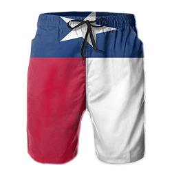 208 Texas-Flagge Herren Jogginghose Lässige Sporthose Mit Mesh Futter Badeshorts Schnelltrocknend Trainingshose L von 208