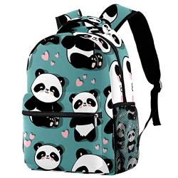 Schule Tasche Lieben Sie Niedlichen Panda-Druck Reiserucksack Klassischer Studenten Rucksack Casual Lässiger Daypacks Für Schule Bergsteigen Reisen von 208