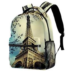 Wanderrucksäcke Eiffelturm Im Pariser Druck Schule Tasche Klassischer Laptoptasche Große Kapazität Schulranzen Für Bergsteigen Arbeit Uni von 208