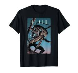 Alien Xenomorph Illustrated Poster T-Shirt von 20th Century Fox