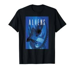Aliens Xenomorph Blue Light T-Shirt von 20th Century Fox