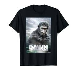 Dawn of the Planet of the Apes Caesar in Paint Movie Poster T-Shirt von 20th Century Fox