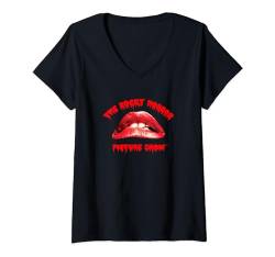 The Rocky Horror Picture Show Lips T-Shirt mit V-Ausschnitt von 20th Century Fox