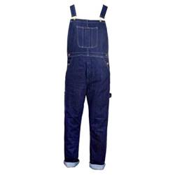 Herren Denim Jeans Latzhose Erwachsene Bib and Brace Overall Heavy Duty Arbeitskleidung Hose, dunkelblau, 54 von 21Fashion