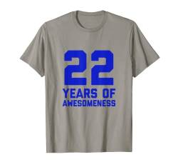 22 Geburtstag Hemd 22 jährig Geburtstag Geschenk für Jungen T-Shirt von 23. Geburtstag Männ Frau Alter 23 Geschenke