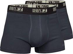 281Z Militär-Unterwäsche Baumwolle 5,1 cm Boxer Slip Taktische Wandern Outdoor Punisher Combat Line - Grau - X-Large von 281Z