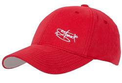 2Stoned Flexfit Baseball Cap Classic Rot mit Stick Größe L/XL (58 cm - 60 cm) für Damen und Herren von 2Stoned