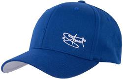 2Stoned Flexfit Baseball Cap Classic Royal Blau mit Stick Größe L/XL (58 cm - 60 cm) für Damen und Herren von 2Stoned