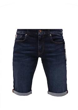 2Chilly M.O.D Herren Short Jeansshort Denim Jeans Short Capri Hose Trevol Shorts (as3, Waist, Numeric_33, Regular, Regular, Macabo Blue) von 2chilly