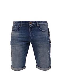 2chilly M.O.D Herren Short Jeansshort Denim Jeans Short Capri Hose Trevol Shorts (as3, Waist, Numeric_33, Regular, Regular, Berly Blue) von 2chilly
