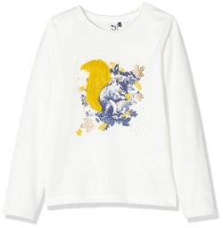 3 Pommes Mädchen 3p10024 Tee Ml T-Shirt, Elfenbein (Blanc Cassé 19), 3-4 Jahre (Herstellergröße: 3A/4A) von 3 pommes