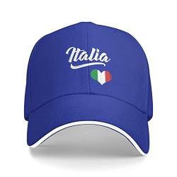 311 Baseball Kappe Italienisch Italien Italien Basecap Sonnenschutz Freizeit Basecap Verstellbare Baseballkappe Für Auf Reisen, Tennis, Teenager von 311