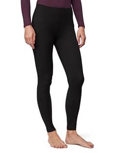 32 DEGREES Damen Leichte Baselayer Leggings | Formschlüssig | 4-Wege-Stretch | Thermo, schwarz, Klein von 32 DEGREES