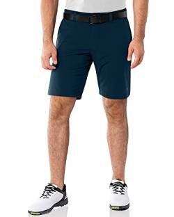 33,000ft Herren Golf Shorts UPF 50+ Stretch Shorts Leichte Schnelltrocknende 9" Bermuda Shorts Kurze Golfhose mit 3 Tee-Halter für Golfen Keramik Blau 40 von 33,000ft