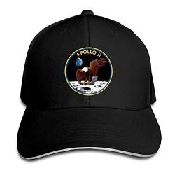 351 Baseballkappe Apollo 11 Insignien Sandwich-Kappe Verstellbar Draußen Basecap Kappe Klassische Frauen Freizeit Mütze Golf Unisex Mütze von 351