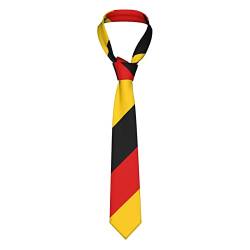 351 Deutschland Flagge Deutsch Cool Herren Krawatte Krawatte Für Herren Modischen Schlips Modernes Schmal Krawatte Für Hochzeit Festival Konfirmation von 351