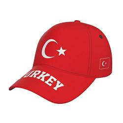 351 Herren Damen Baseball Kappen Türkei Türkiye Flagge Türken Basecap Vintage Baseballmütze Atmungsaktiv Baseball Cap Für Sport Laufen Reisen von 351