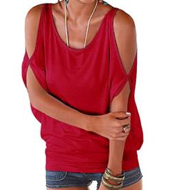 365-Shopping® Japan Style von Damen Top T - Shirt Bluse Longshirt Tunika Tanktop Oberteil von 365-Shopping