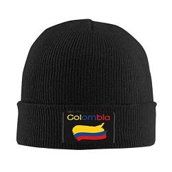 385 Beanie Mütze Kolumbien Flagge Klassische Chemo Kopfbedeckung Atmungsaktiv Nachtmütze Laufmütze, Für Herren, Damen, 56-62cm von 385