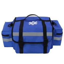 3DTengkit Professionelle Ersthelfer-Tasche,Medizinische Trauma-Tasche mit reflektierenden,Große Kapazität Erste-Hilfe-medizinische Tasche,Blau (nur Tasche), blau von 3DTengkit