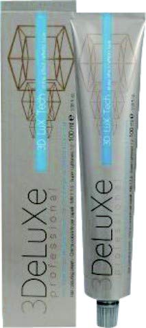 3DeLuxe Professional Hair Colouring Cream 8/12 Helles Blond Asch Irise, 120 g von 3DeLuxe