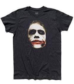 3styler T-Shirt Herren Joker 1 Gotham City Harvey Dent Bruce Wayne Fledermaus Shirt - Linie Classic - 100% Baumwolle 185 g/m², Schwarz , Small von 3styler