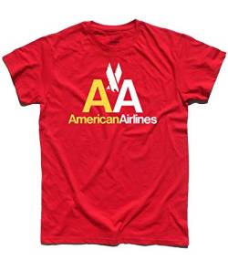 3stylershop Men's T-Shirt Aa Amerikanische Airlines - Poker Texas Hold'em von 3stylershop