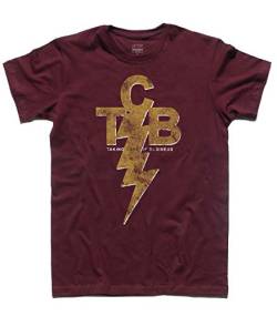TCB Taking Care of Business T-Shirt für Herren, inspiriert von Elvis Presley, TU0210602-Bordeaux-XL, Rot, TU0210602-Bordeaux-XL XL von 3stylershop