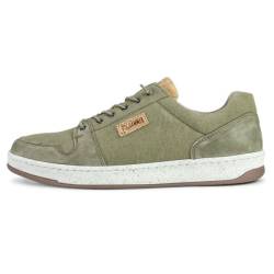 Nachhaltiger Herren Sneaker in khaki aus recycelter Baumwolle " 45" von 4251414226654