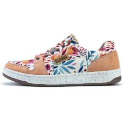 Nachhaltige Blumen Sneaker für Damen aus recyceltem Textil " 39" von 4251414228511