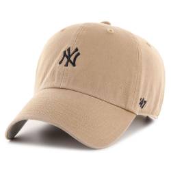 47 Brand Adjustable Cap - BASE New York Yankees khaki von 47 Brand