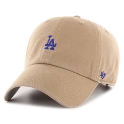 47 Brand Adjustable Cap - BASE RUNNER LA Dodgers khaki von 47 Brand