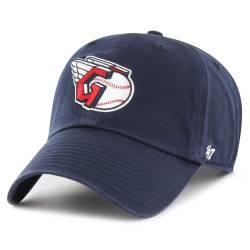 47 Brand Adjustable Cap - CLEAN UP Cleveland Guardians navy von 47 Brand