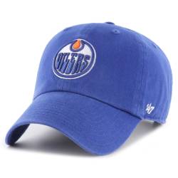 47 Brand Adjustable Cap - CLEAN UP Edmonton Oilers royal von 47 Brand