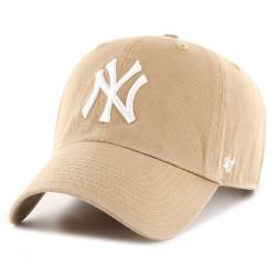 47 Brand Adjustable Cap - CLEAN UP New York Yankees khaki von 47 Brand