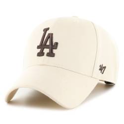 47 Brand Adjustable Cap - MLB Los Angeles Dodgers natural von 47 Brand