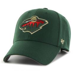 47 Brand Adjustable Cap - NHL Minnesota Wild dunkel grün von 47 Brand