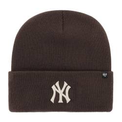 47 Brand Beanie Wintermütze - HAYMAKER NY Yankees braun von 47 Brand