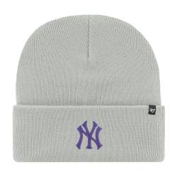 47 Brand Beanie Wintermütze - HAYMAKER NY Yankees grau von 47 Brand