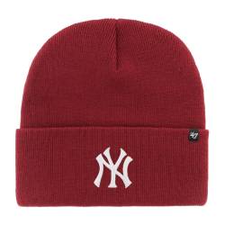 47 Brand Beanie Wintermütze - HAYMAKER NY Yankees razor red von 47 Brand