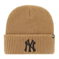 47 Brand Beanie Wintermütze - UPPER New York Yankees camel von 47 Brand