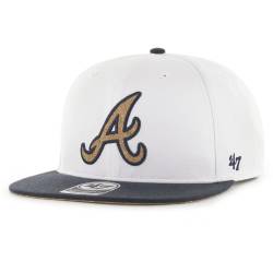 47 Brand Captain Snapback Cap - CORKSCREW Atlanta Braves von 47 Brand