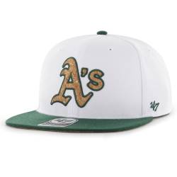 47 Brand Captain Snapback Cap - CORKSCREW Oakland Athletics von 47 Brand