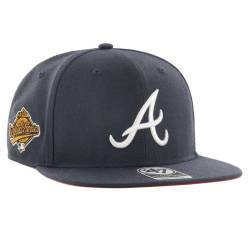 47 Brand Captain Snapback Cap - SURE SHOT Atlanta Braves von 47 Brand