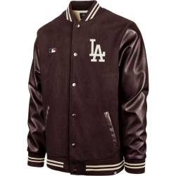 47 Brand College Jacke - HOXTON Los Angeles Dodgers maroon von 47 Brand